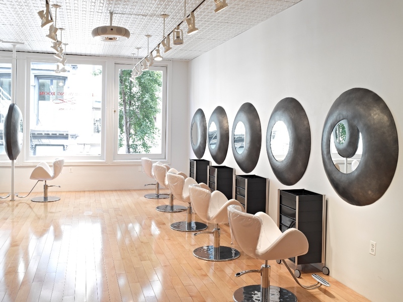 Interior view of Salon