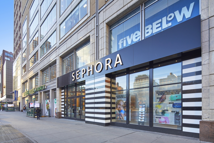 view of exterior of sephora