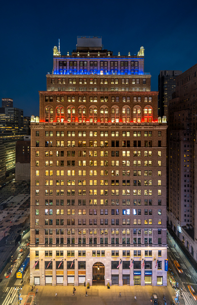 Night view of penn 11