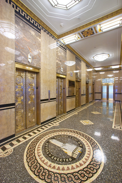 Interior View of Elevator Area