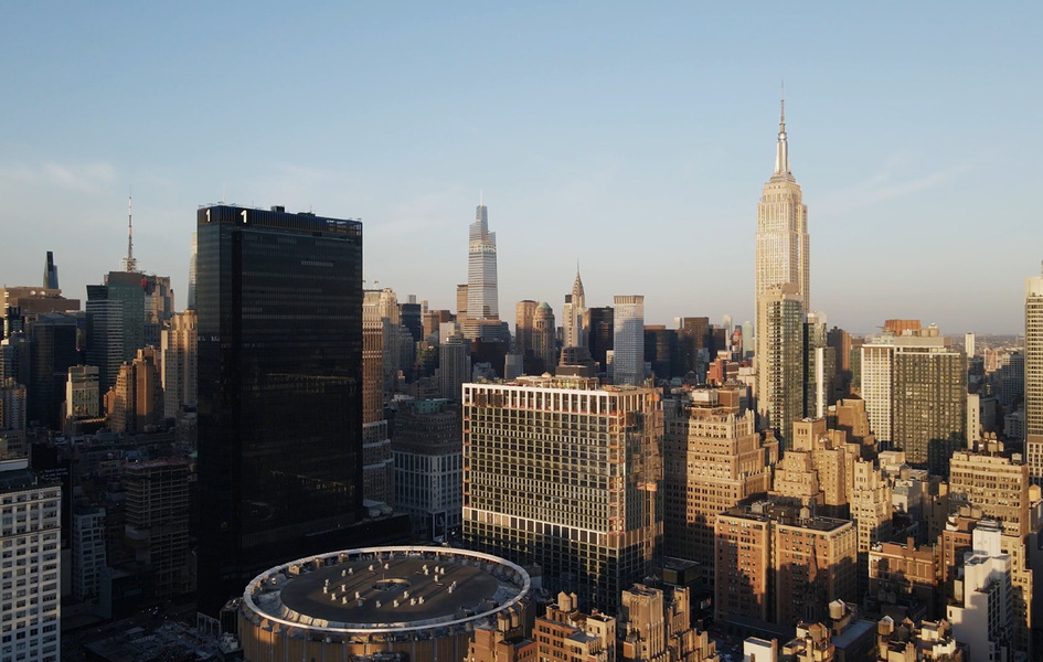 The Penn District Aerial View