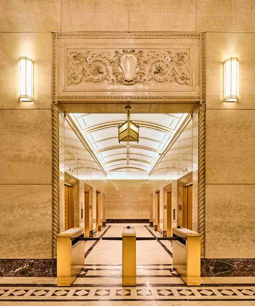 Elevator lobby of penn 11