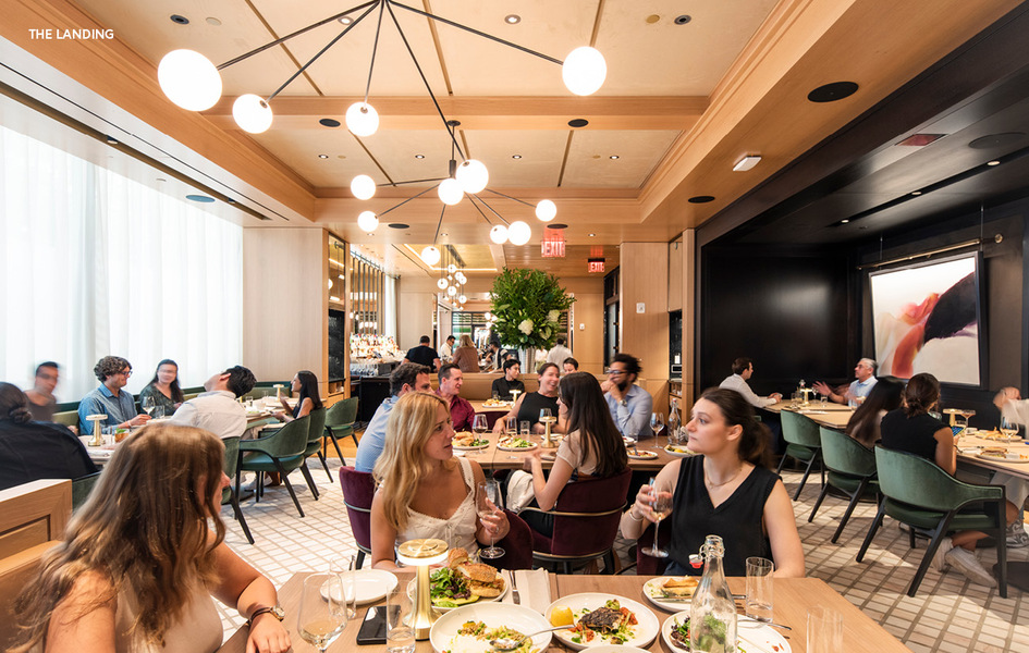 The Landing Restaurant - Dining Room- Second Floor