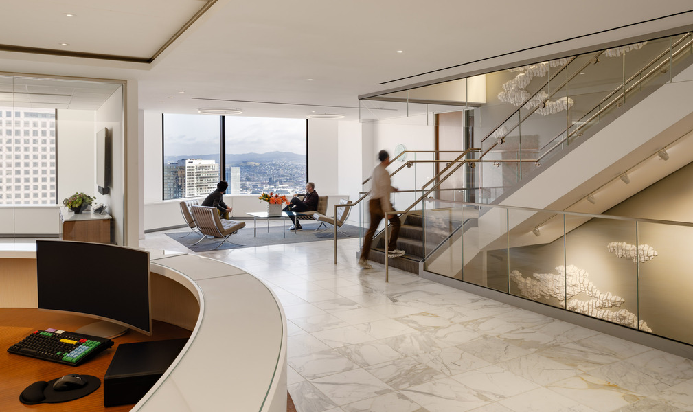 Kirkland ellis view of office space
