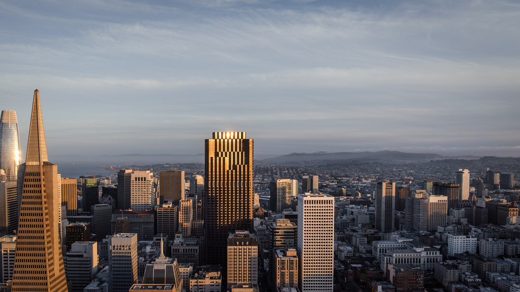 SF City Skyline view of 555